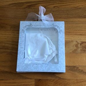 Stephan Baby White Keepsake Bonnet